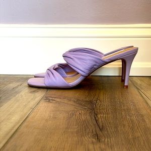 Saks Lilac Slides